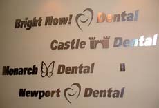 dental lobby sign, directory