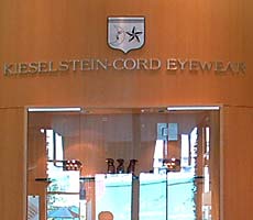 eyewear lobby sign