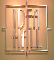 custom logo lobby sign