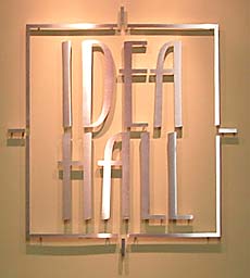 custom lobby sign, llog