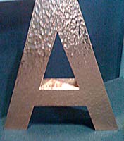 bronze lobby signs