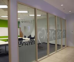 Dental Training Lobby Sign