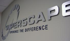 lobby wall sign
